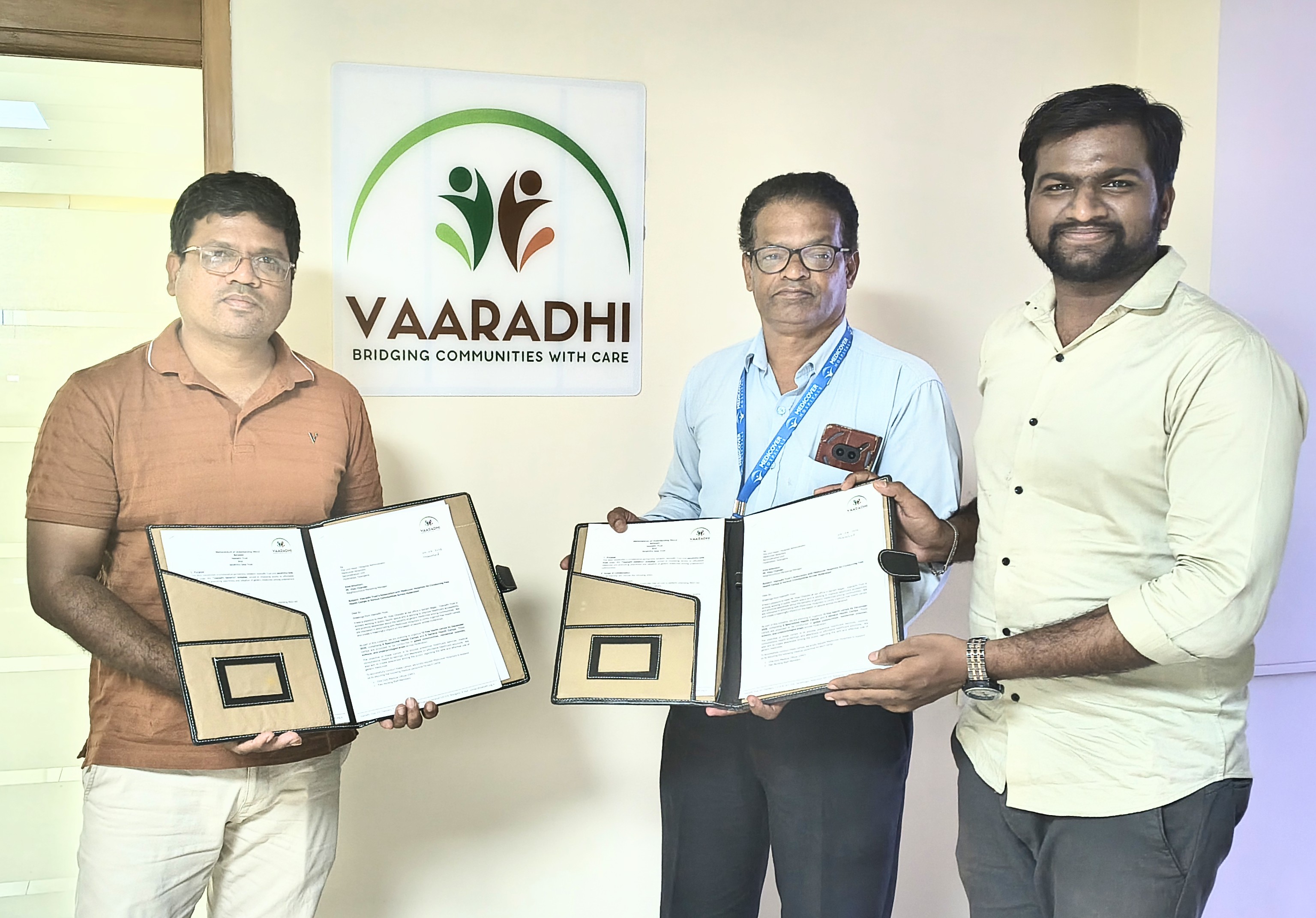 Vaaradhi Trust Partners with Medicover Hospitals, Secunderabad Unit to Expand Community Healthcare