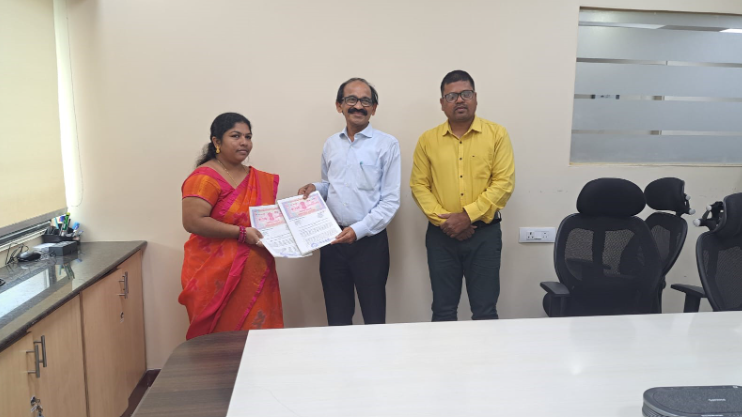 MOU exchange with Voon Hands Foundation related to Urban Forestry and tackling monkey menace at Narsapur Urban Forest range